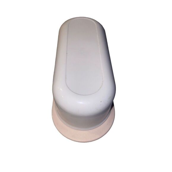 Vintage Tupperware Butter Dish Rose Pink White 2320-A & 2320A-3 - Picture 7 of 7